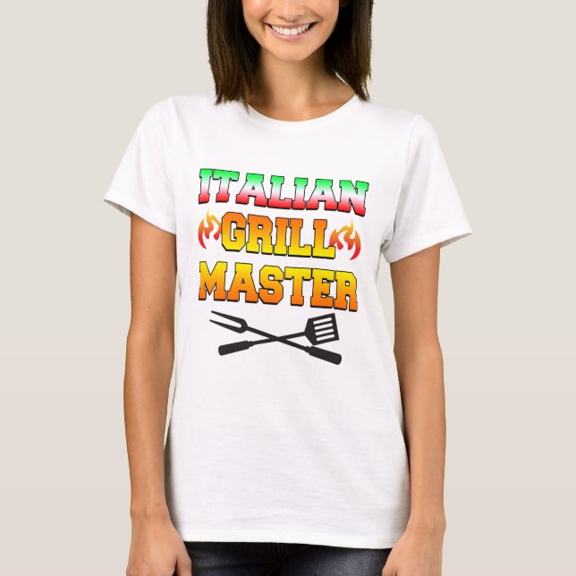 T-shirt Master Grill italien (Devant)