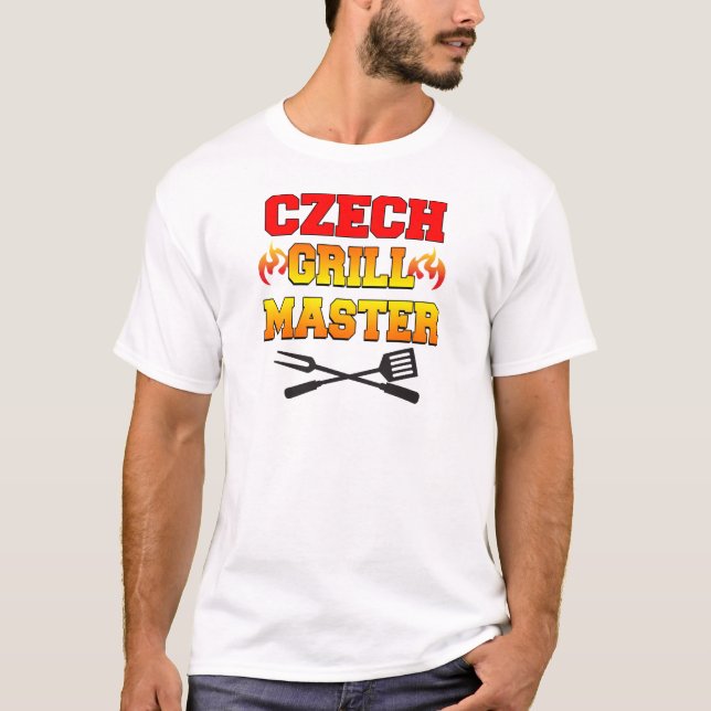 T-shirt Master Grill tchèque (Devant)