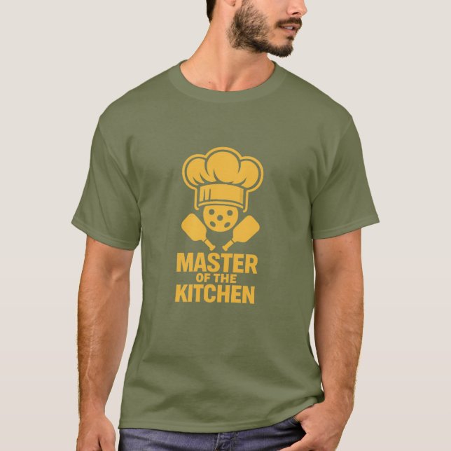 T-shirt Master In The Kitchen  (Devant)