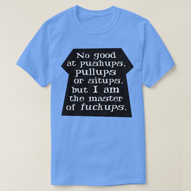 T-shirt Master of Ups (Design devant)