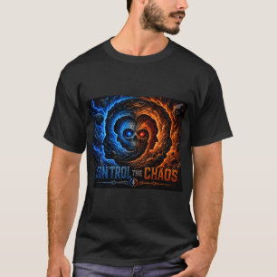 T-shirt Master the Mayhem Control the Spiral – 3D