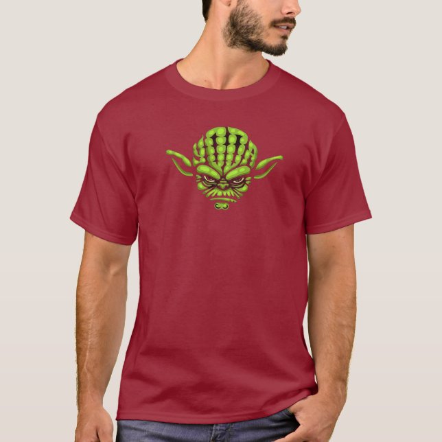 T-shirt Master Yoda camiseta (Devant)