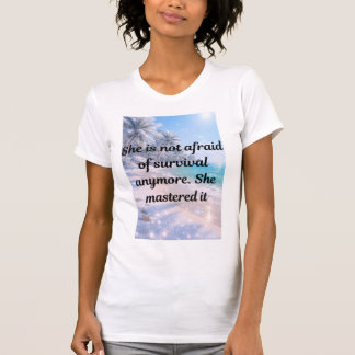 T-shirt Mastered Survival - Unbreakable Strength