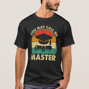 T-shirt Masters Dessins Pour Hommes Femmes Mba Éducation