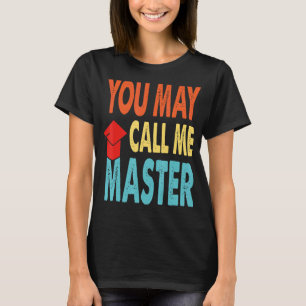 T-shirt Masters Dessins Pour Hommes Femmes Mba Éducation
