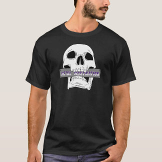 T-shirt Mastication officielle en métal T chemise