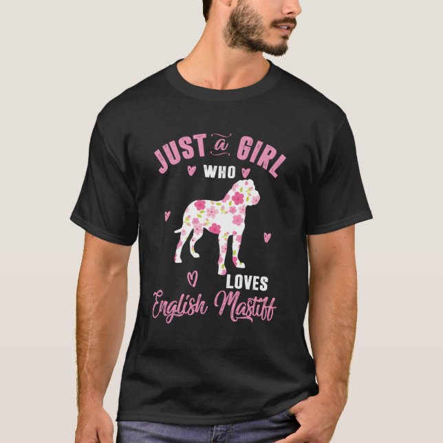 T-shirt Mastiff Anglais Mastiff Anglais (Devant)