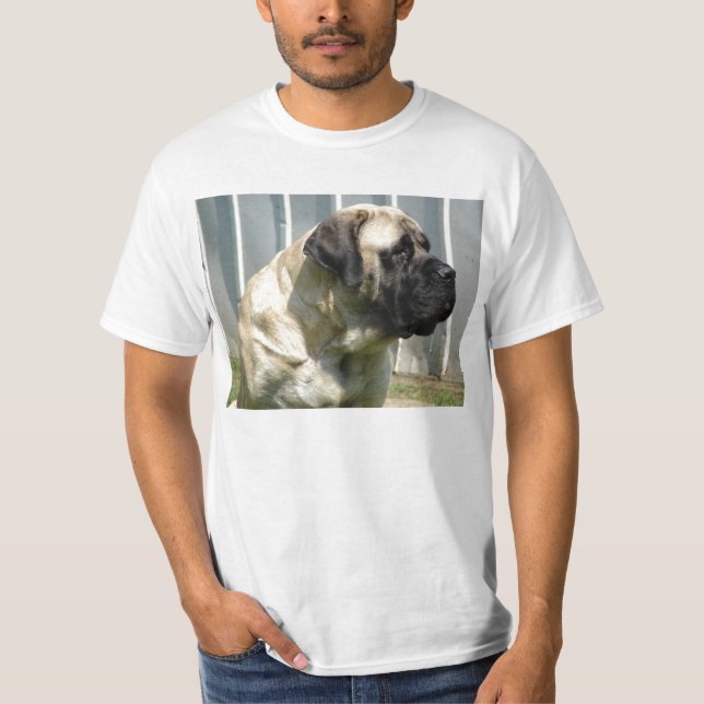 T-shirt Mastiff anglais T-shrit (Devant)