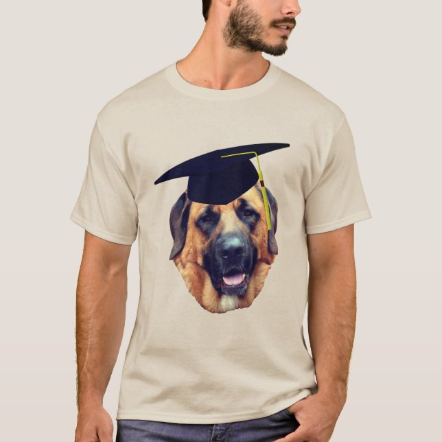 T-shirt Mastiff dans la limite de diplôme Chien drôle (Devant)