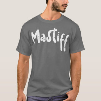 T-shirt Mastiff Dogs rétro