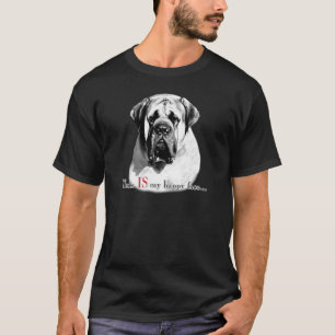 T-shirt Mastiff Joyeux visage