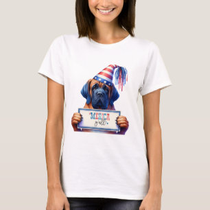 T-shirt Mastiff patriotique 'Merica Y'all