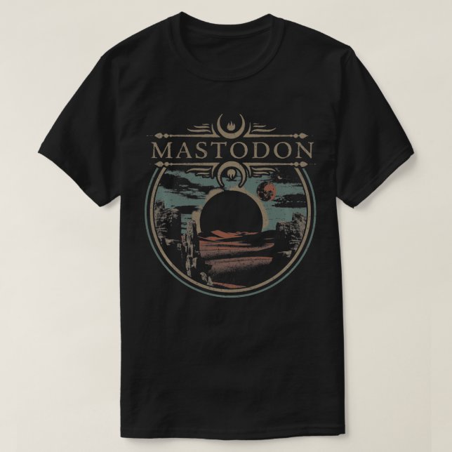 T-shirt Mastodon Horizon (Design devant)