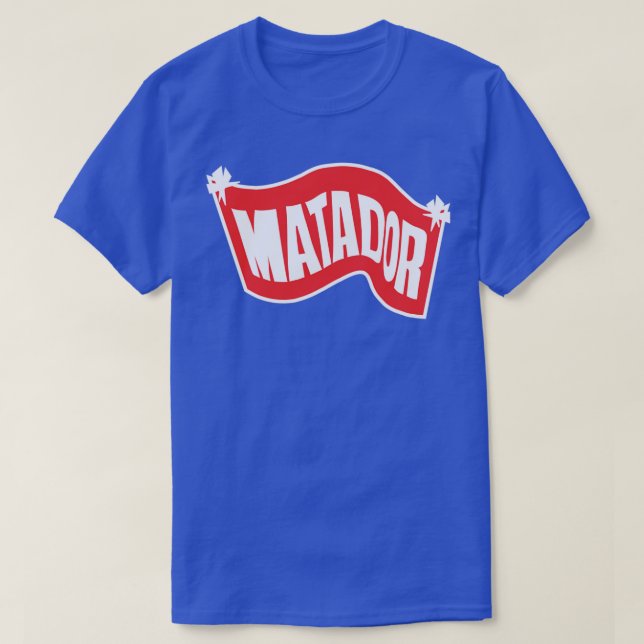 T-shirt Matador enregistre des enregistrements vinyles (Design devant)