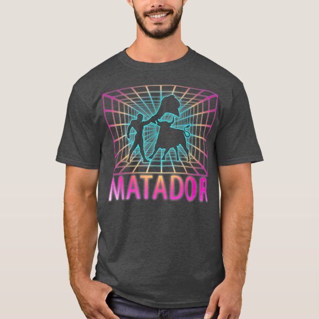 T-shirt Matador Retro Bullfighter cadeau (Devant)