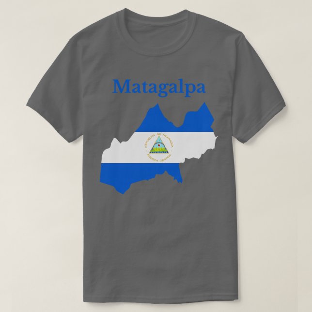 T-shirt Matagalpa, Nicaragua (Design devant)