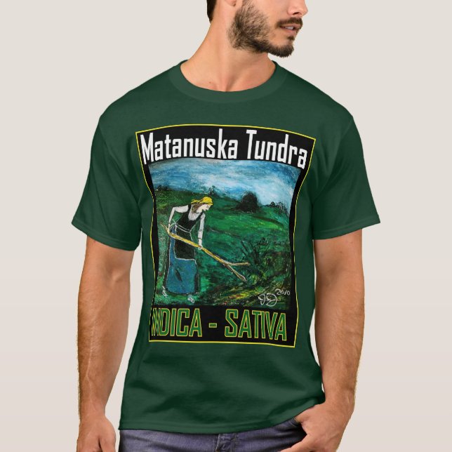 T-SHIRT MATANUSKA TUNDRA INDICA SATIVA (Devant)