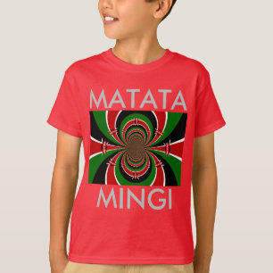 T-shirt Matata Mingi Gardez-le Kenyan Hakuna Matata