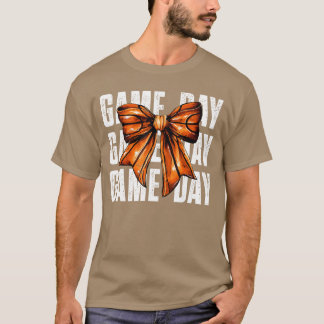 T-shirt Match de basket-ball de cheer mignon Jour de baske