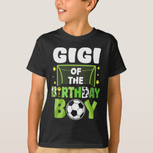 T-shirt Match de foot de la famille de Gigi pour l'anniver