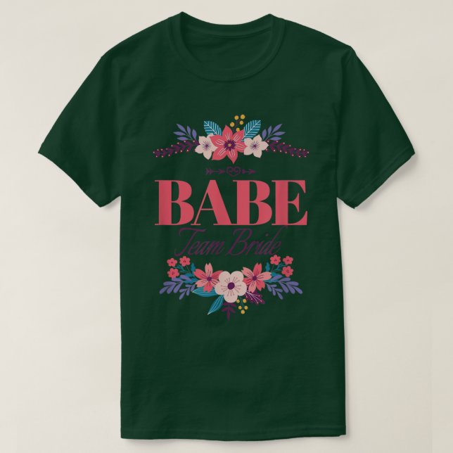 T-shirt Match de Mariage de mariée de bachelorette (Design devant)