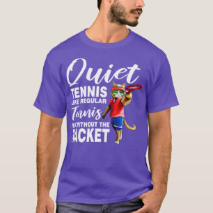 T-shirt Match de tennis Joueur de raquette de court Sports