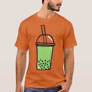 T-shirt matcha boba tea 4