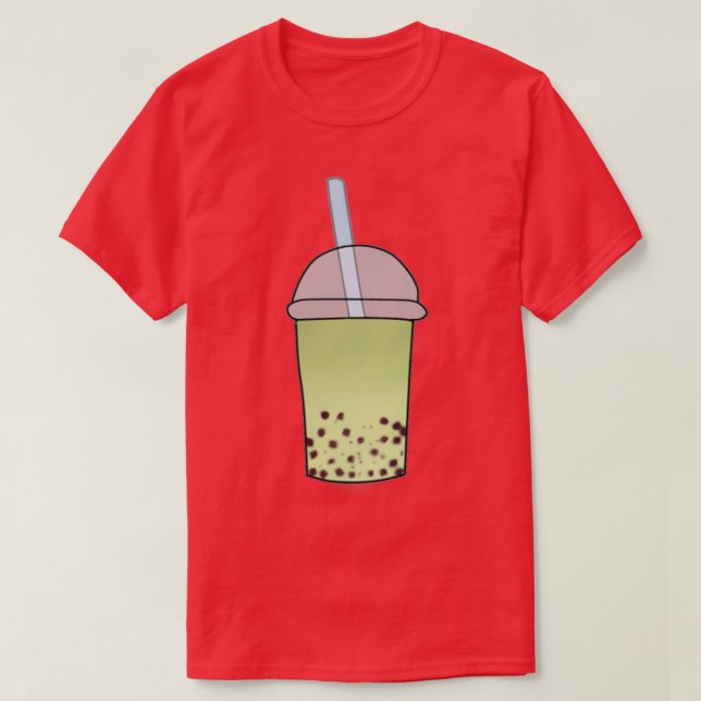 T-shirt Matcha Boba thé buvette thé buvette 1 (Design devant)