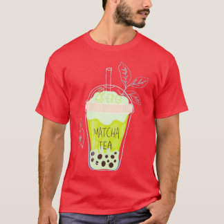 T-shirt matcha bulle thé 4