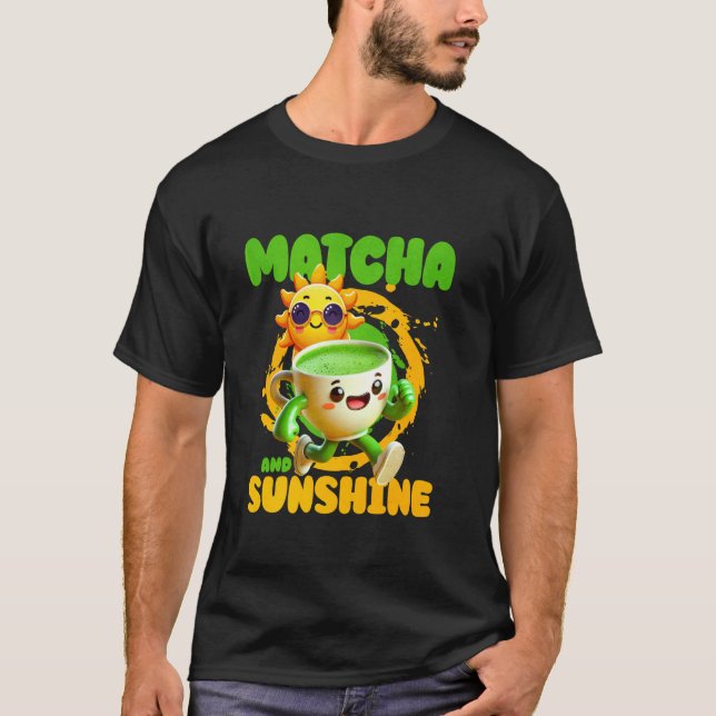 T-shirt Matcha Et Soleil (Devant)