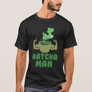 T-shirt Matcha Man Funny Don Tea vert Feuille Japon Humour
