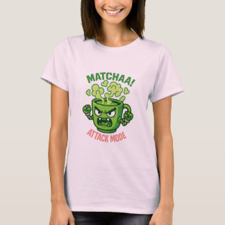 T-shirt Matchaa Mode Attaque – Thé Japonais Hyper Kawaii