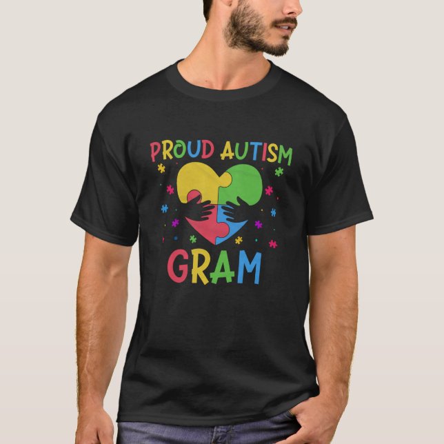 T-shirt Matching Family Autism Awareness Month Proud Autis (Devant)