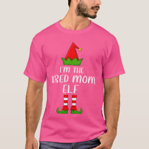 T-shirt Matching Family Group Je suis la maman fatiguée El