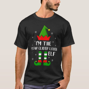 T-shirt Matching Family I'm The Sugar Glider Elf Christma