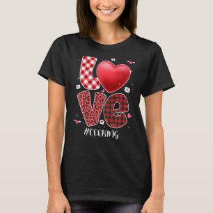 T-shirt Matching Family Love Cuisine Coeur drôle Couple Va
