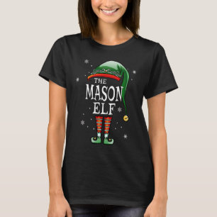 T-shirt Matching Family The Mason Elf Christmas