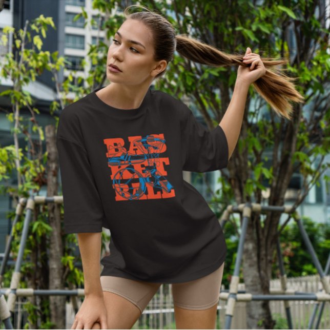 T-shirt Matériel de basket-ball (Créateur téléchargé)