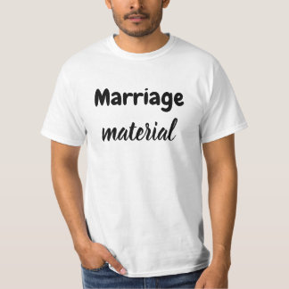 T-shirt matériel de mariage