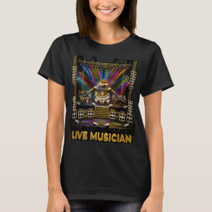 T-shirt Matériel de scène épique pour musiciens - Concepti