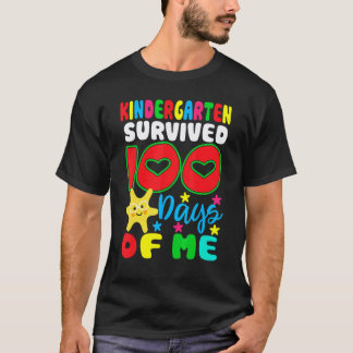 T-shirt Maternelle a survécu 100 jours de moi pour enseign