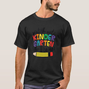 T-shirt Maternelle Attention Maternelle J'arrive Gi