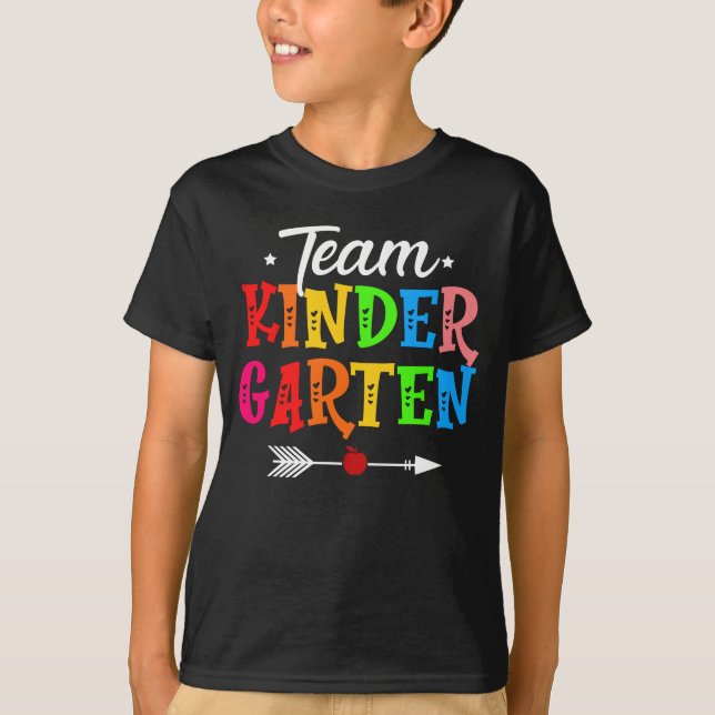 T-shirt maternelle de l'équipe (Devant)