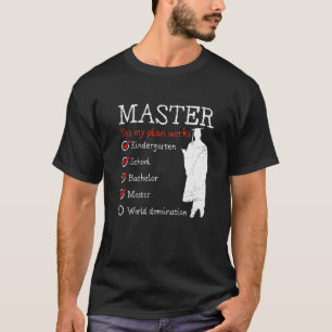 T-shirt Maternelle Domination Mondiale Master