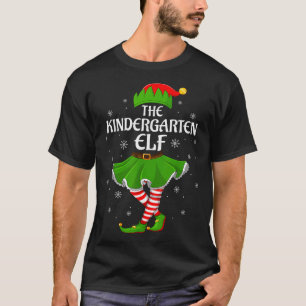 T-shirt Maternelle Elfe Noël Famille Filles Femmes Elfe El