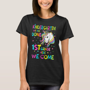 T-shirt Maternelle Graduation Magique Unicorne Pour Enfant