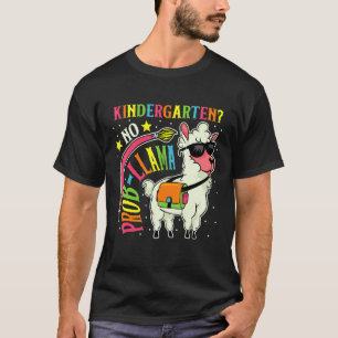 T-shirt Maternelle Pas De Problème Lama Retour À L'école
