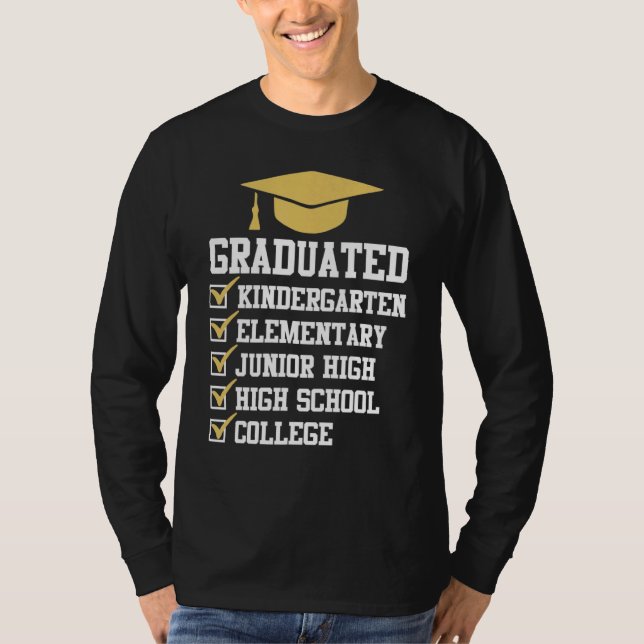 T-shirt Maternelle Primaire Secondaire Secondaire Secondai (Devant)