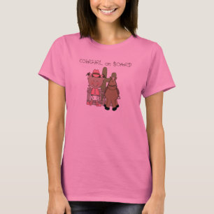 T-shirt Maternité occidentale de poney de palomino de bé