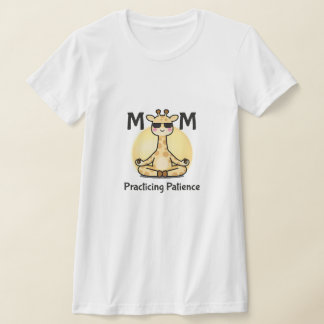 T-shirt Maternité Pleine Conscience | La Girafe qui Pratiq